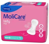 13263-molicare lady inkontinencni vlozky 4.5 kapky 934ml 14ks